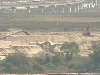 정부, 낙동강 폐기물 47만㎥ 처리 착수