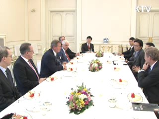 이 대통령 "외국기업 투자할 수 있도록 최선"