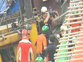 방화대교 공사현장 붕괴···2명사망·1명부상