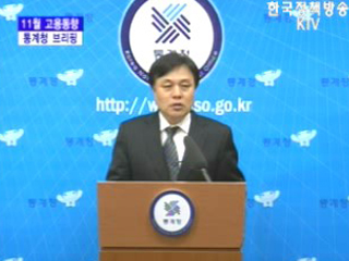 통계청 브리핑 - 11월 고용동향