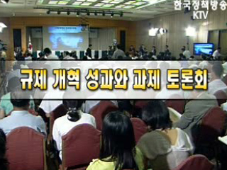 규제개혁 성과와 과제 토론회