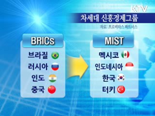 브릭스 이을 '미스트' 한국이 선두주자