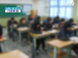 초중고생 17만명 "최근 1년간 학교폭력 경험"