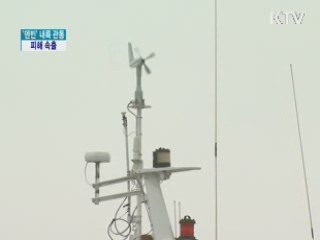 '덴빈' 한반도 관통···피해 속출