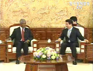 코피아난 총장, `한국 계속 번영할 것`