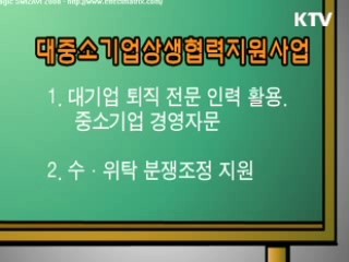 [규제개혁] 대중소기업 상생협력사업