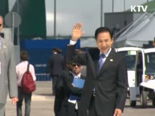 이 대통령 "한-EU FTA 합의점 도달"