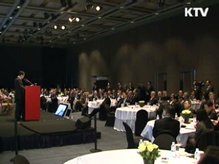 이 대통령 "한국 경제, 내년 성장궤도 기대"