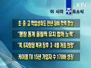 이 시각 주요소식(단신)