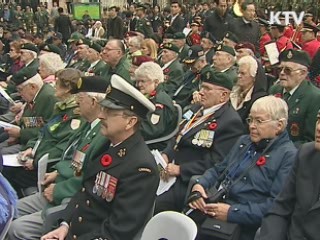 60년만에 다시 찾은 영국군 참전용사