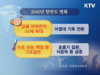 지구보다 빨리 달궈지는 한반도