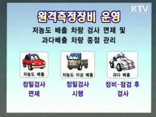 운행차 배출가스 원격측정 검사제도