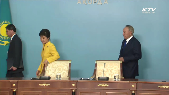 한-카자흐스탄 정상회담…188억 달러 전력구매 계약