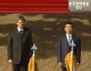 노무현대통령-벨기에 총리 정상회담