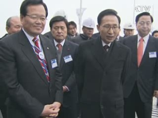 이 대통령 "거가대로, 새관광 실크로드"