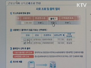 연말정산, 전화·인터넷 상담 가능