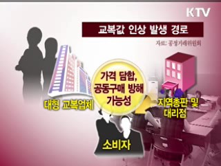교복 공동구매 '방해 행위' 엄단