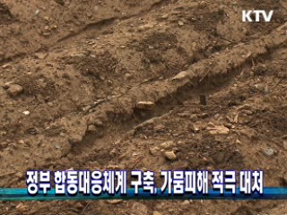 정부 합동대응체계 구축, 가뭄피해 적극 대처