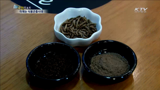 식용곤충 이용한 쿠키·음식까지 등장