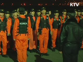 긴급구조대 급파···일본 지원 본격화 