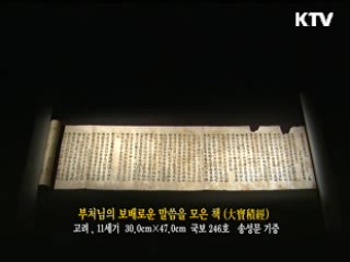 부처님의 보배로운 말씀을 모은 책 [한국의 유물]