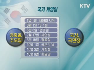 태극기 찾아보기 어려운 제헌절