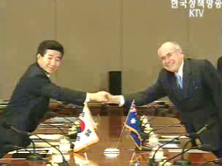 노무현 대통령 5일 오후 호주 국빈 방문