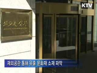 유출 문화재 14만점…환수 전담팀 신설