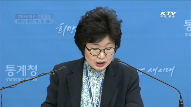 1천명 당 출생아 8.6명…통계 작성 이래 최저