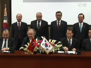 한-터키 전자전훈련장비 계약 체결