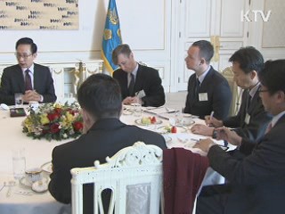 이 대통령 "한미, 미사일 사거리 연장 협의중"