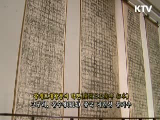 광개토대왕릉비 탁본 [한국의 유물]