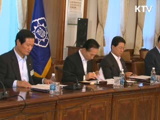 이 대통령 "내년도 예산, 서민 일자리 창출 중점"