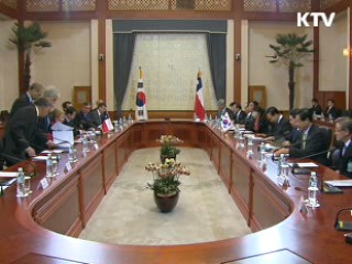 한·칠레 정상회담, 기업진출 확대