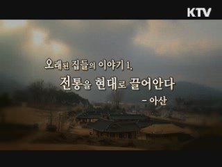 오래된 집의 이야기 1. 전통 안에 살다 - 아산 [대동문화도]
