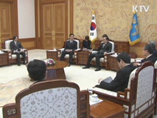 이 대통령 "북 우라늄 농축, 유엔 안보리 회부해야" 