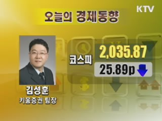 오늘의 경제동향