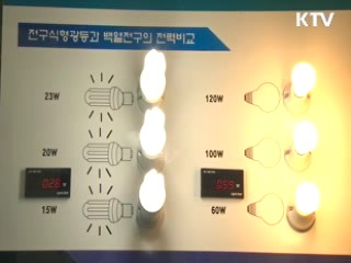 저효율 조명 백열전구 '역사 속으로'