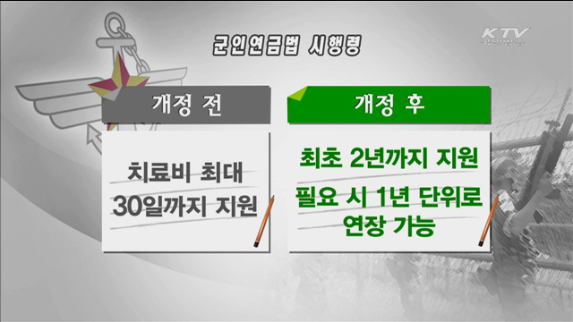 국방부 "부상 장병 치료비 끝까지 책임"