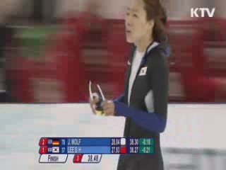 빙속, 금빛질주에 국민들 열광