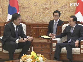 이 대통령, 24차례 양자회담···"발사 철회" 공감대