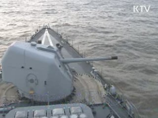 한·호주 해군 첫 연합훈련 실시