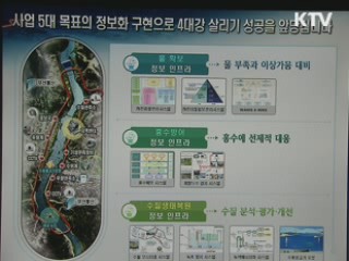 4대강 물 관리, 첨단 정보기술 총동원