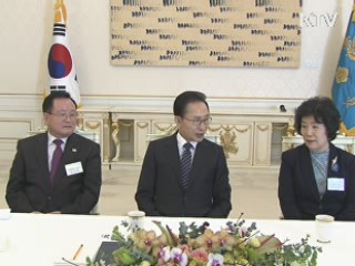 이 대통령, 시도 교육감과 학교폭력 대책 의견 교환