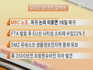 실시간 인터넷 검색어