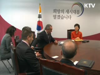 박 당선인, "한미동맹, 한반도 평화·번영의 요인"