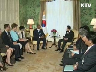 방미 공식일정 돌입, 오늘 정상회담