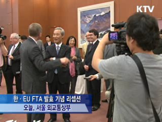 한·EU FTA 잠정발효…"한·EU 공동번영 기여"