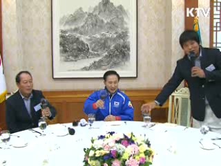 이 대통령 "야구대표팀, 정말 잘 싸웠다"