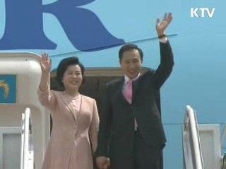 이 대통령, 중앙아시아 2개국 순방